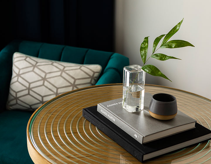 Guestroom desk details at Kimpton Pittman Hotel