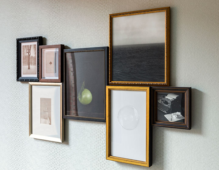 Guestroom artwork at Kimpton Pittman Hotel